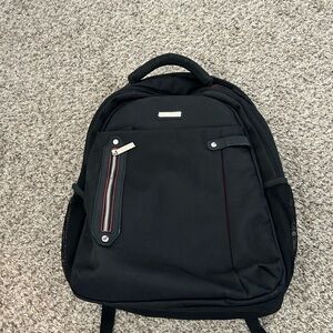 Eco Style Black Backpack work business casual